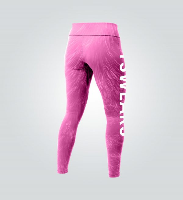 WOMEN LEGGING PINK BACK-min