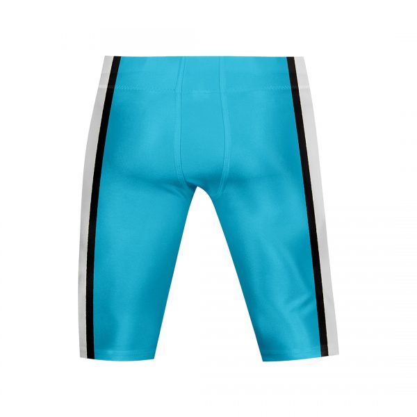 CUSTOM AMERICAN FOOTBALL SKYBLUE PANT BACK