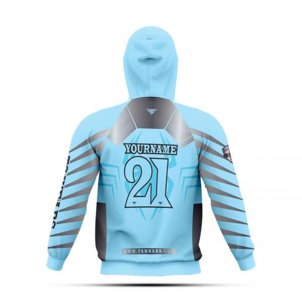 CUSTOM SUBLIMATED RAGLAN FULL SLEEVE MEN HOODIE