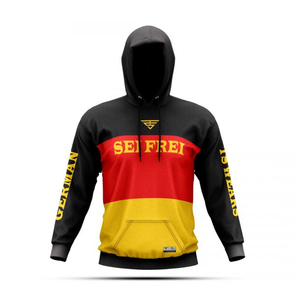 CUSTOM SUBLIMATED GERMAN MEN HOODIE