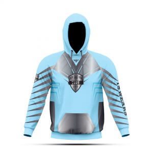 CUSTOM SUBLIMATED RAGLAN FULL SLEEVE MEN HOODIE