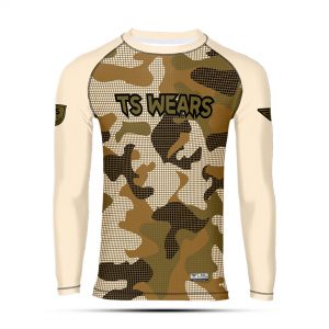 DESERT CAMO RASH GUARD