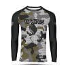 GREY CAMO RASH GUARD