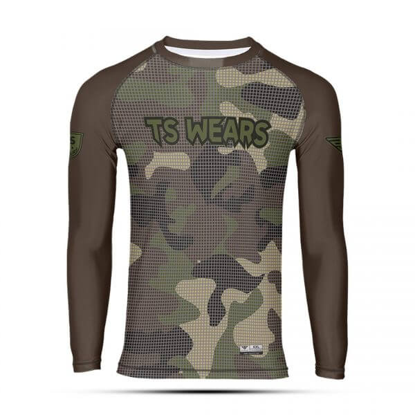 JUNGLE CAMO RASH GUARD