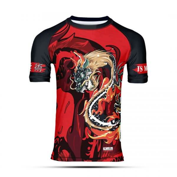 CUSTOM SUBLIMATED RASH GUARD