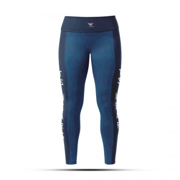 CUSTOM WOMEN LEGGING SUBLIMATED BLUE