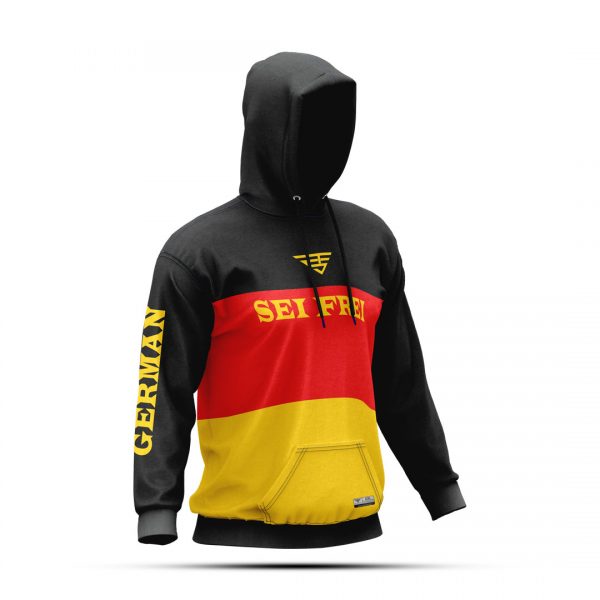 CUSTOM SUBLIMATED GERMAN MEN HOODIE