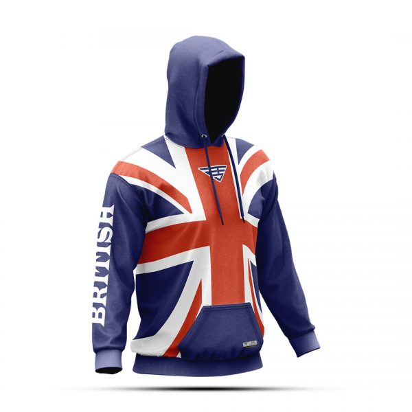 CUSTOM SUBLIMATED BRITISH MEN HOODIE