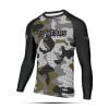 GREY CAMO RASH GUARD