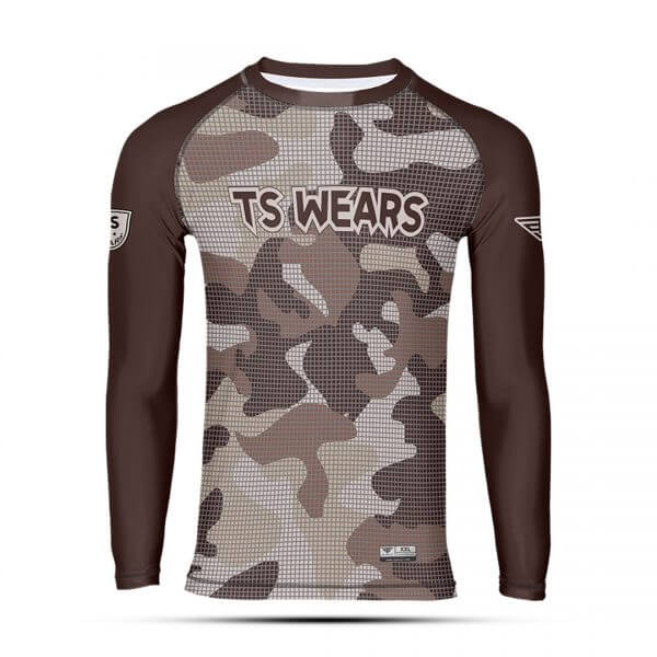 URBAN CAMO RASH GUARD